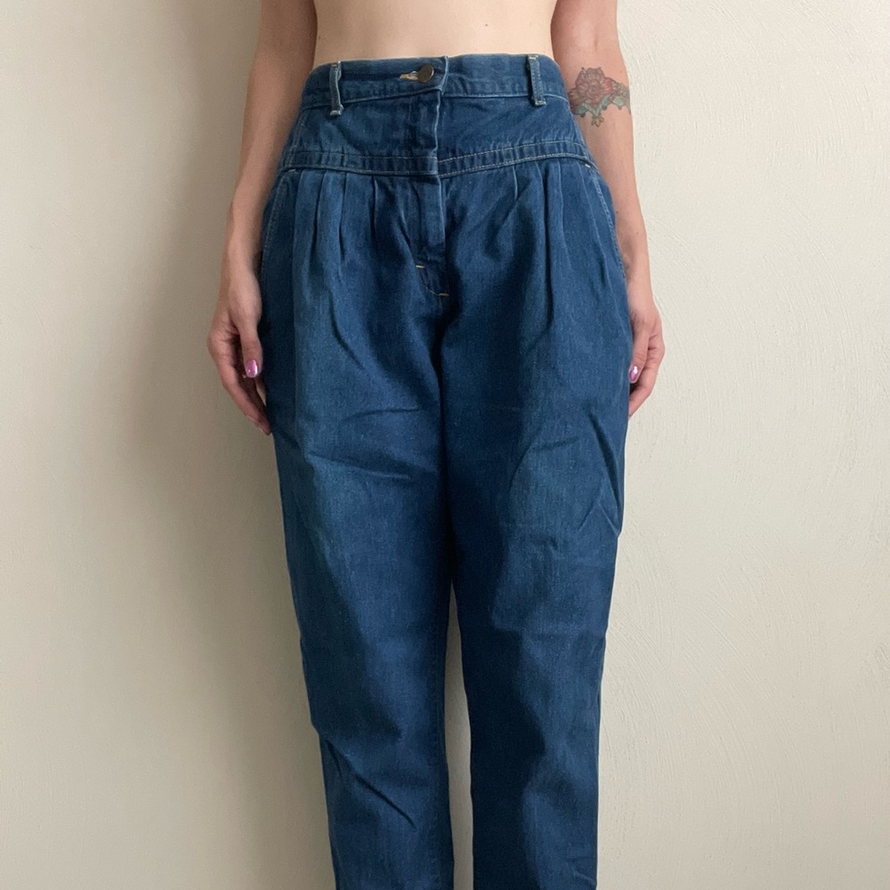 Vintage Lee High Waisted Relaxed Jeans